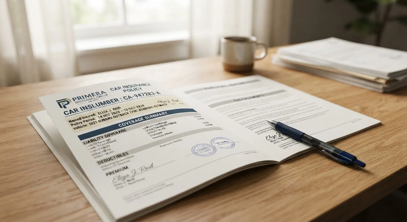 Car Insurance Decoded: What Every Policy Section Actually Means
