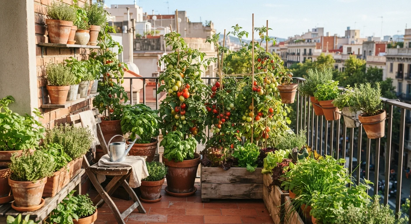 Container Gardening: Growing Vegetables and Herbs on a Balcony or Patio