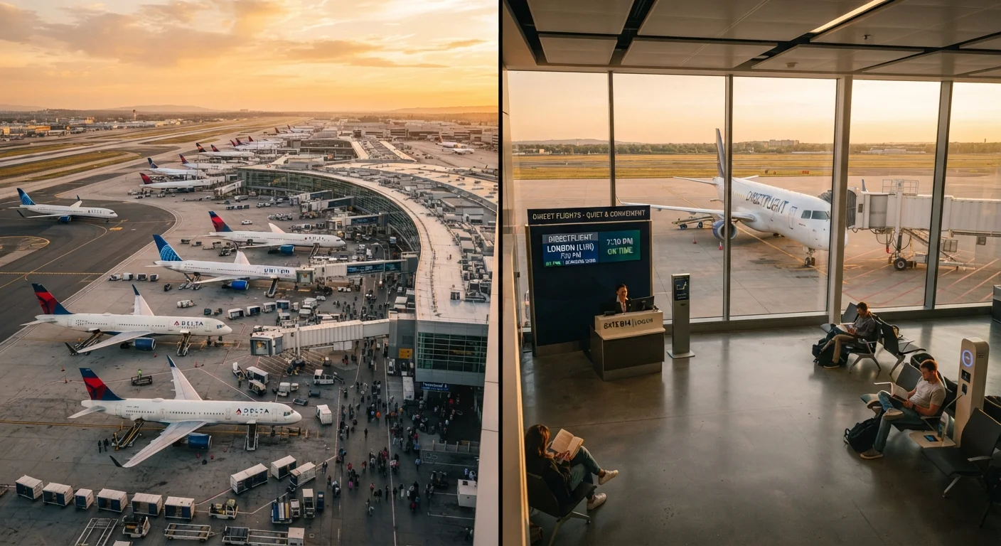 Direct Flights vs. Connecting Flights: Weighing the Real Trade-Offs