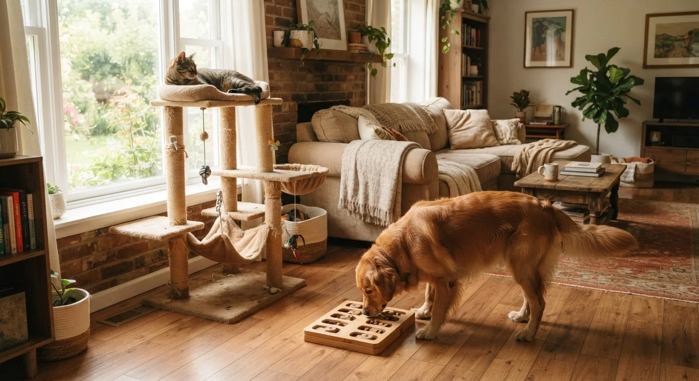 Enrichment for Pets: Building a Mentally Stimulating Environment at Home