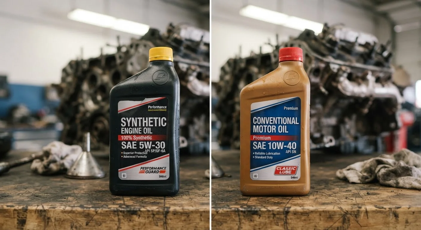 Synthetic vs Conventional Engine Oil