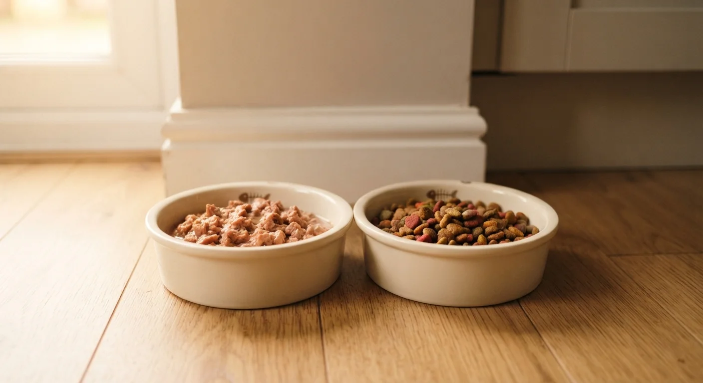 Wet Food vs Dry Food for Cats: Nutritional Differences That Matter