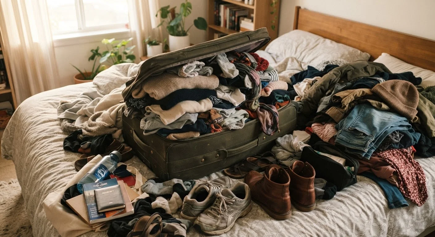 Why Travellers Overpack (And What to Do Instead)